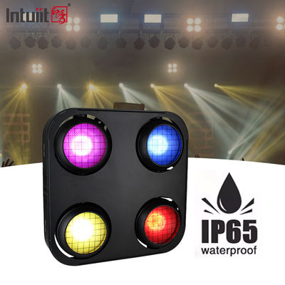 4x90 Вт DMX512 Управляемый RGB светодиодный сценический светильник, водонепроницаемый блиндер со светодиодами RGB и алюминиевым корпусом IP65