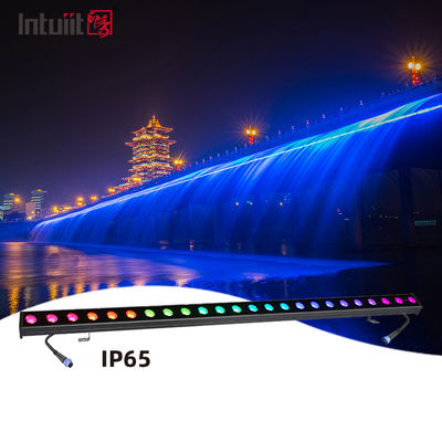 IP65 водонепроницаемый светодиодный RGBW светильник для стены 24 * 2W наружной корпус алюминиевой лампы для сада и высокогорного ландшафта
