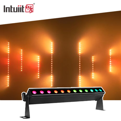 IP20 Сцена события вечеринка свадьба 12x2W RGBW DMX батарейный светодиодный стеновой стиральщик
