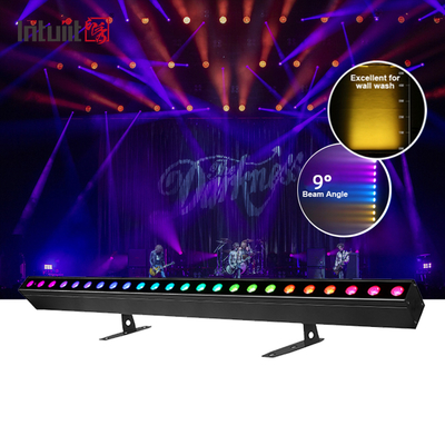 Использование в помещении 24x2W RGBW Led Wall Washer Light для свадьбы DJ Party Высокая яркость