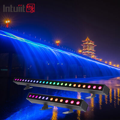 Водонепроницаемая светодиодная линейка 12/24x2 Вт RGBW 4-в-1 IP65 Алюминий DMX512