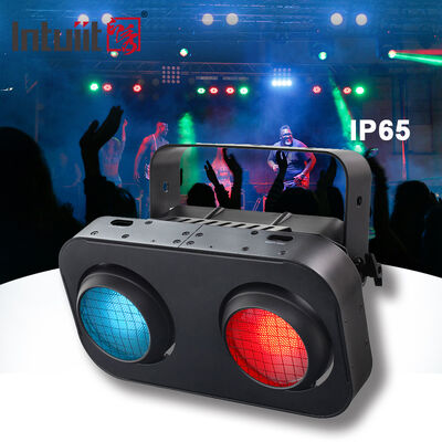 2 глаза светодиодный блайндер свет IP65 наружный аудиторский свет DMX512 COB PAR свет 200 Вт прожектор для театра