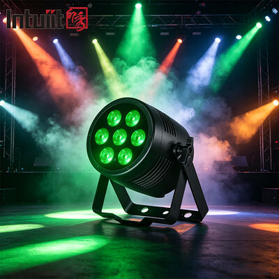 IP65 водонепроницаемый алюминиевый светодиодный парный свет 7x20W RGBWA UV 6in1 DMX512 Профессиональный светодиодный свет для свадебного шоу на улице