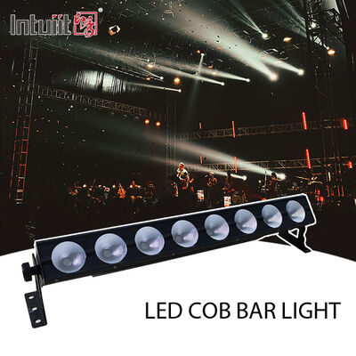 Пиксельное управление 8x15 Вт RGB 3в1 Светодиодная линейная панель DMX512 Внутренний настенный светильник для мытья сцены для свадебной вечеринки, банкетного зала, клуба