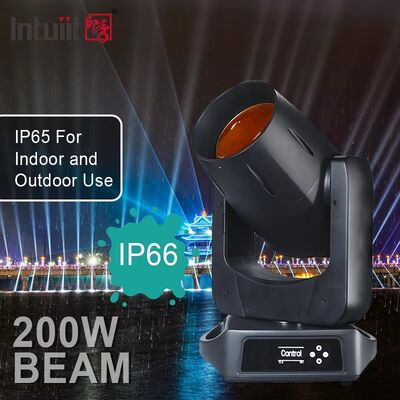 Наружное IP66 LED 200W Beam Moving Head Light Острый луч Эффект светового освещения для ночного клуба DJ Дискотеки шоу Наружное свадебное торжество