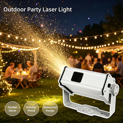 IP65 13W LED Laser Firefly Light Outdoor Moving Twinkle Dot Projector Garden Landscape Tree Decoration