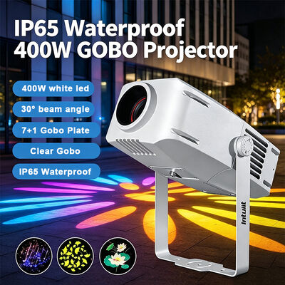 400 Вт Логотип Гобо Проектор Свет IP65 Внешний DMX512 Проекция на заказ для рекламы, зданий и мероприятий