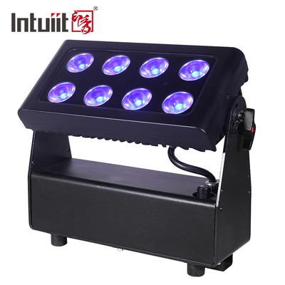 8 * 15w 4 в 1 Ip65 батарейки подсвечивает светодиодные лампы Rgbw Party Light