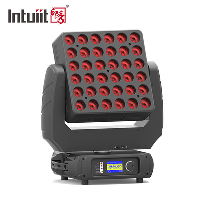 матрица 36pcs 10W RGBW IP20 привела освещение этапа для оборудования Dj события
